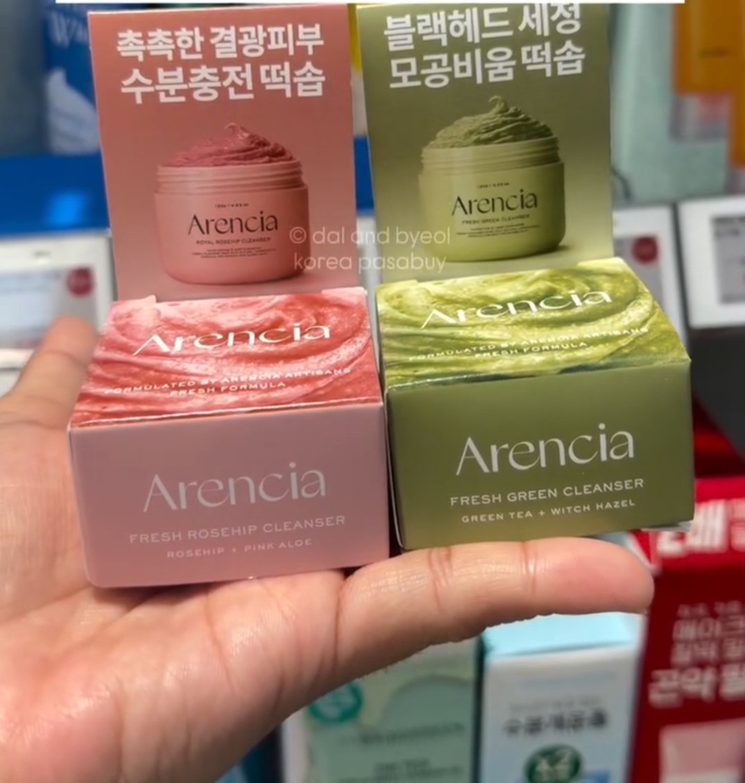 [OLIVEYOUNG] ARENCIA Cleanser 15g-pink