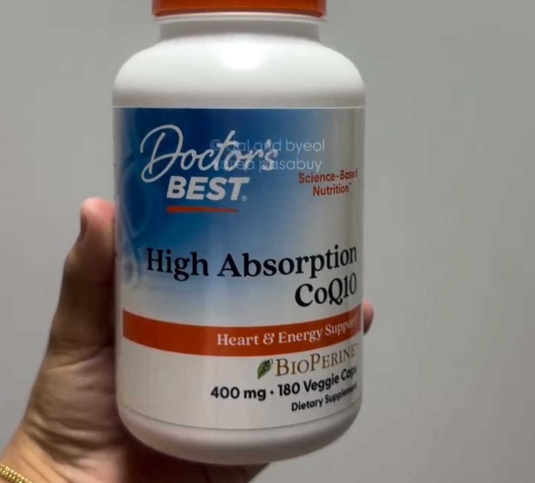 [PHARMACY] DOCTOR'SBEST High Absorption CoQ10 180capsules