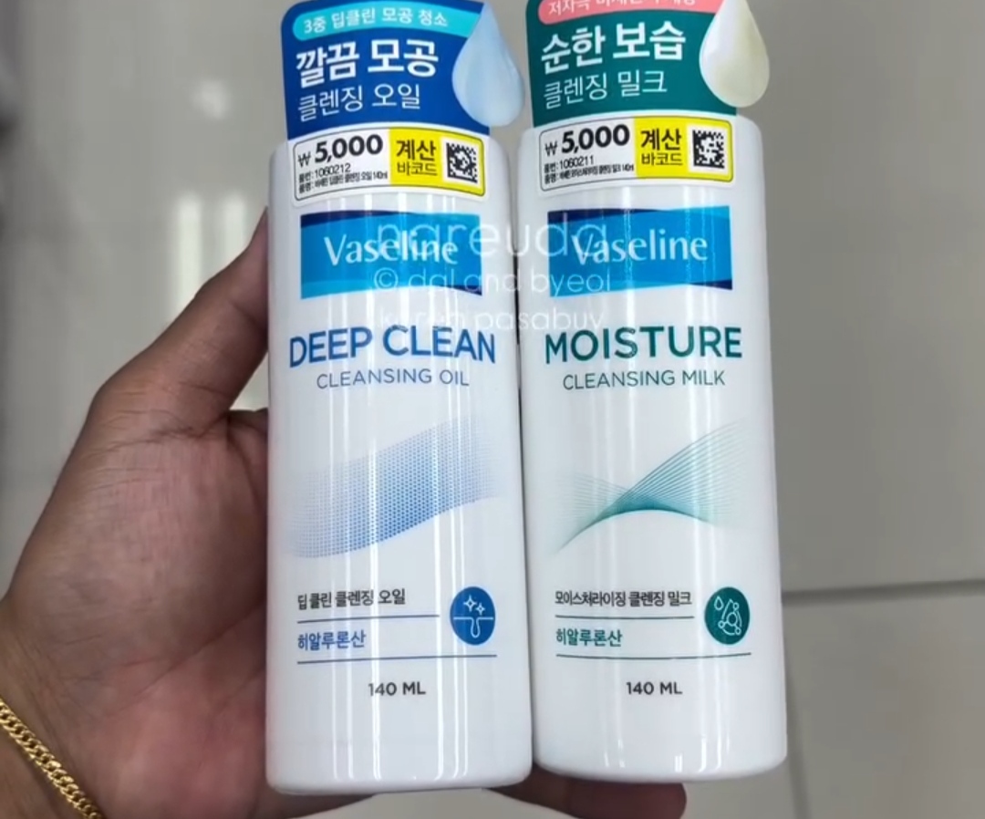 [DAISO] VASELINE Cleansing Milk Deep Clean 140ml