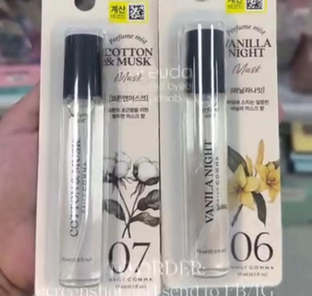 [DAISO] DAILYCOMMA Perfume Mist Cotton&Musk 07 15ml
