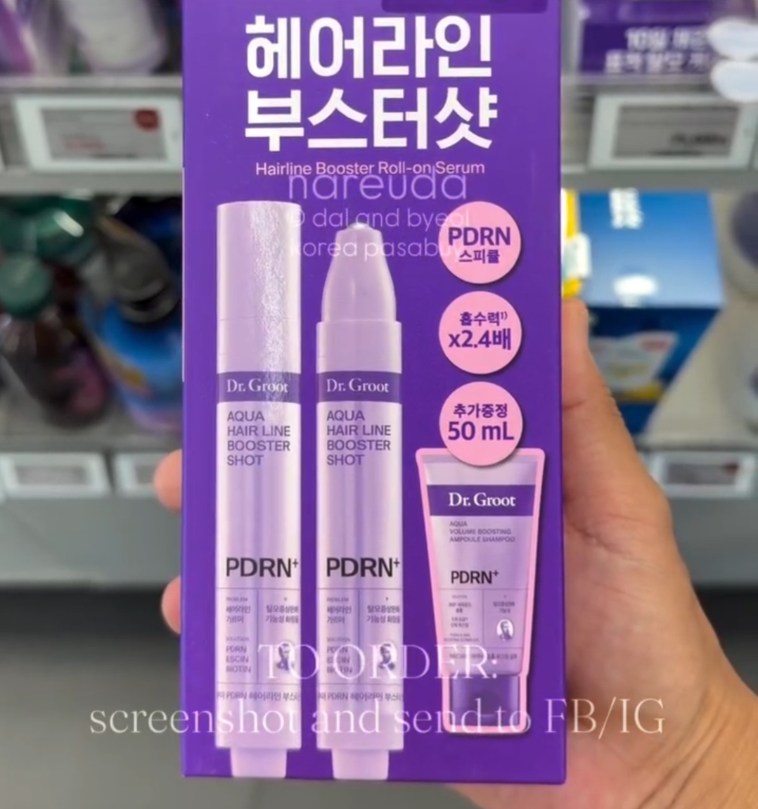[OLIVEYOUNG] DR.GROOT Booster Shot 15ml x2 +fb