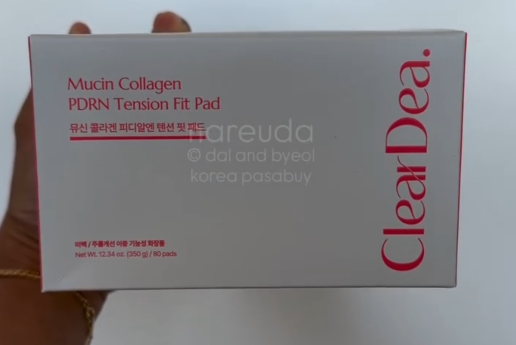 [CLEARDEA] CLEARDEA Mucin Collagen Tension Fit Pad 80pads