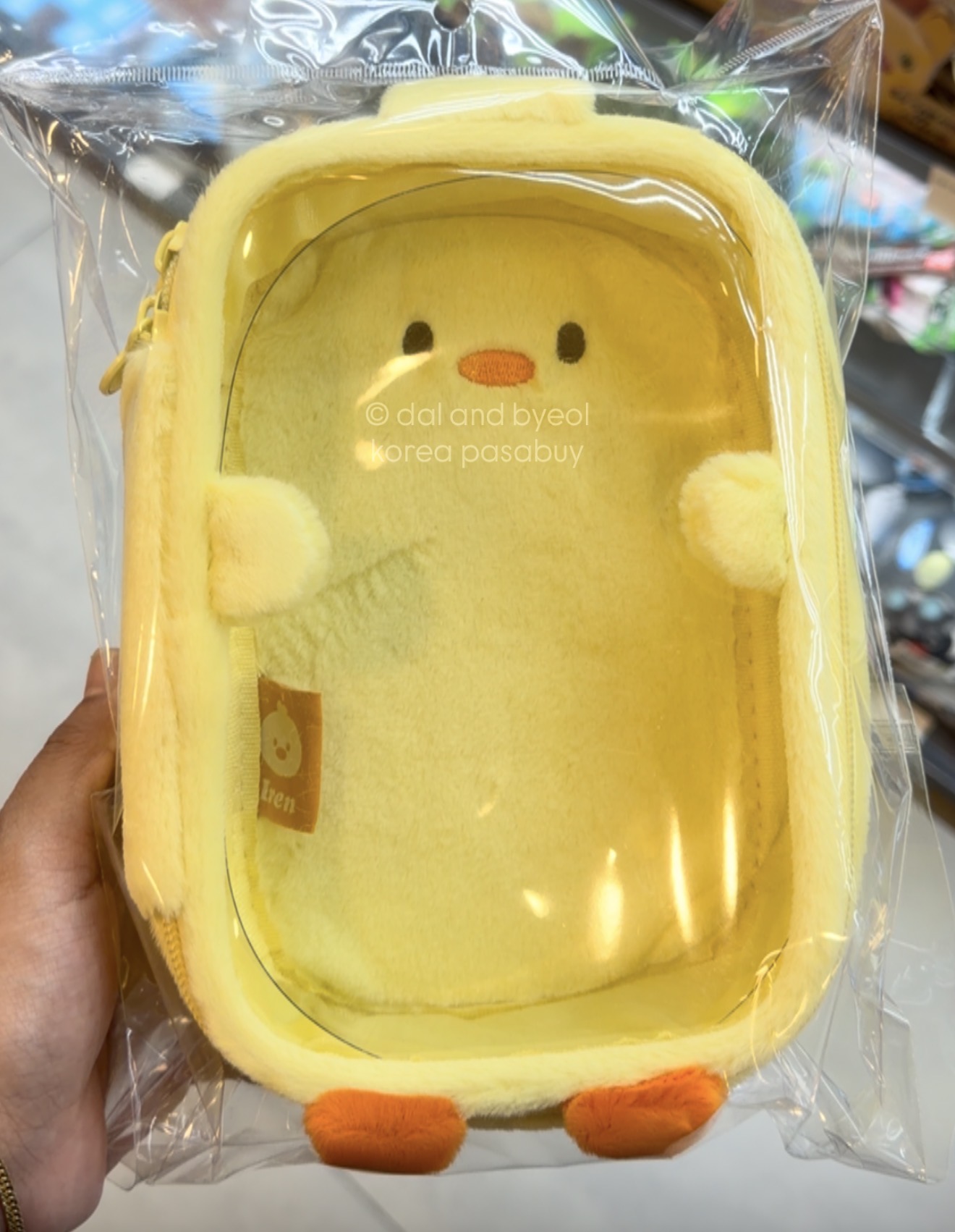 [ARTBOX] Chick Transparent Pouch