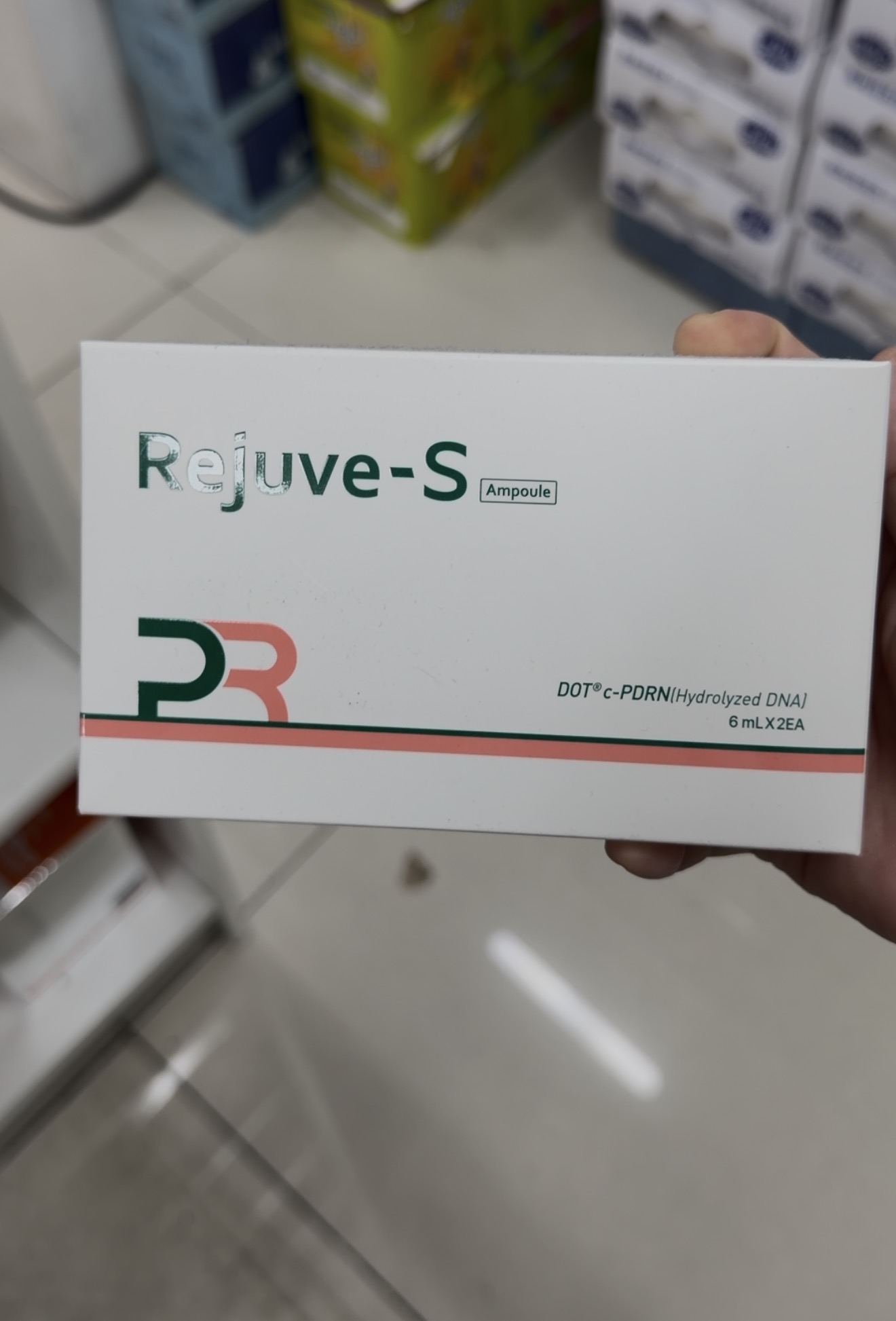 [PHARMACY] REJUVE-S Ampoule 6ml x2