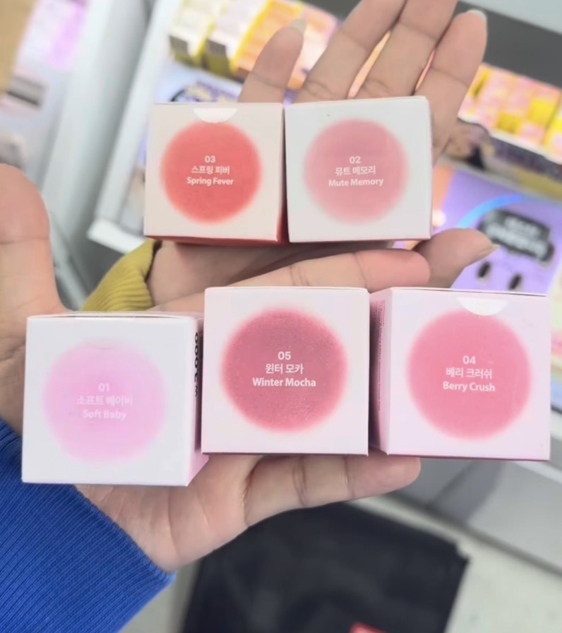 [DAISO] Milktouch Lip Touch Pot (Winter Mocha)