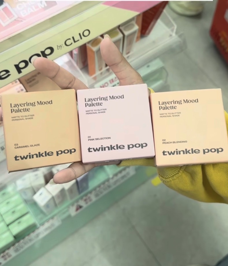 [DAISO] CLIO Mood Palette (Pink Selection)
