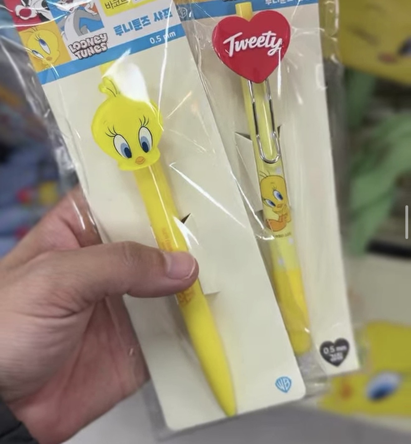[DAISO] Tweety Bird Pen (Face)
