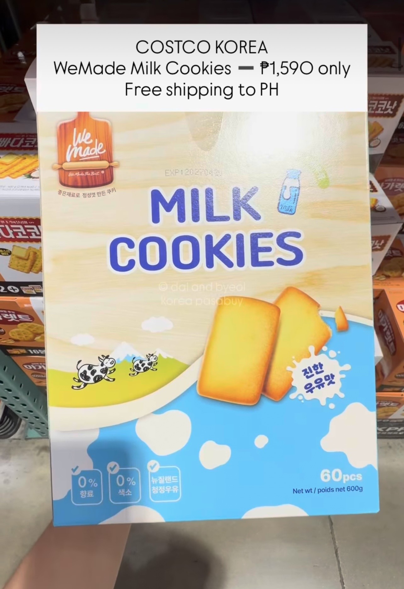[COSTCO] WeMade Milk Cookies