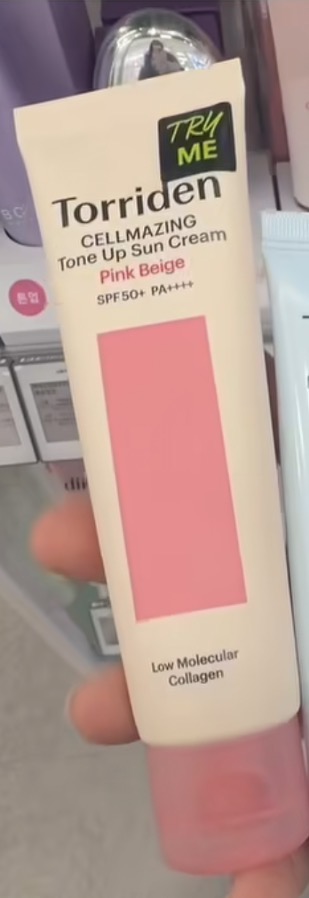 [OLIVEYOUNG] TORRIDEN Cellmazing Tone Up Suncream