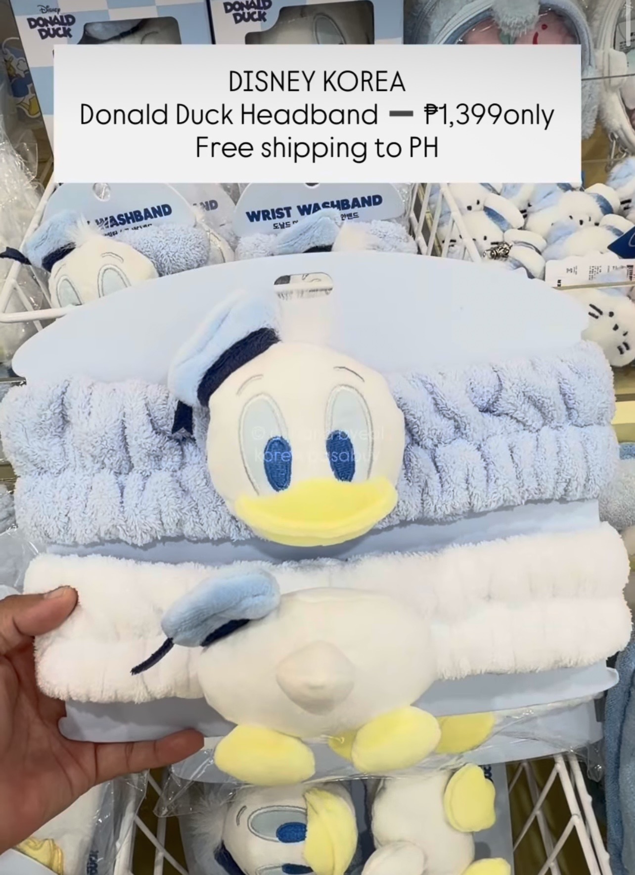 [DISNEY] DONALDDUCK Headband