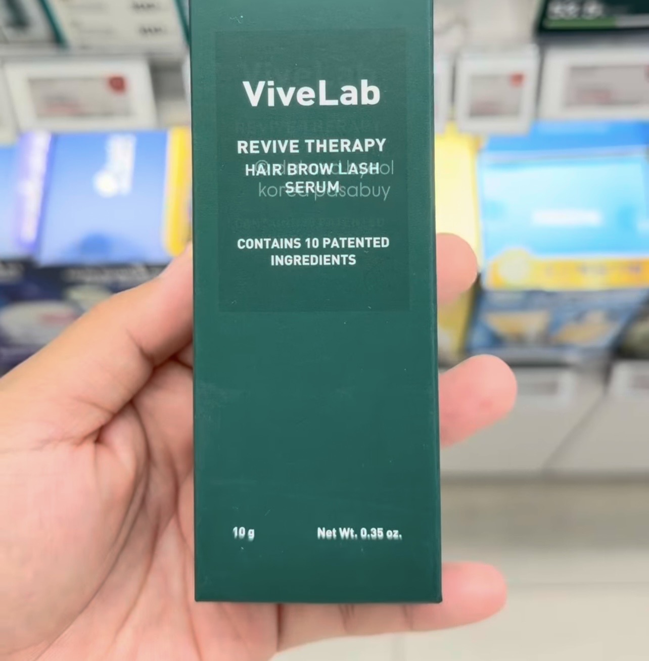 [OLIVEYOUNG] VIVELAB Hair Brow Lash Serum 10g