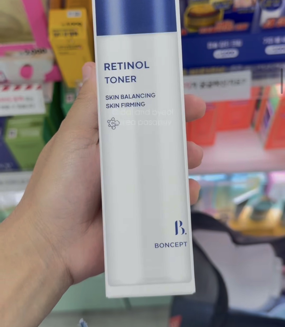 [DAISO] BONCEPT Retinol Toner Skin Balancing Skin Firming Blue